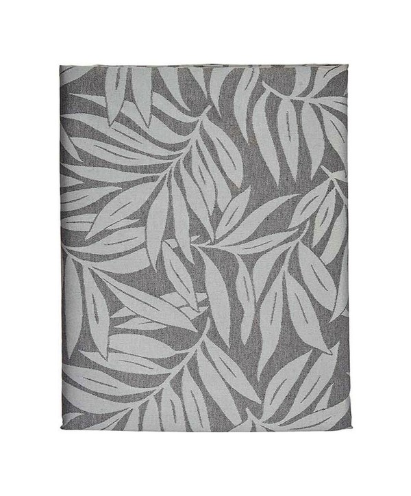 Tablecloth Kinvara White Grey Jacquard