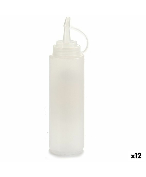 Sauce Boat Transparent Plastic 200 ml (12 Units)