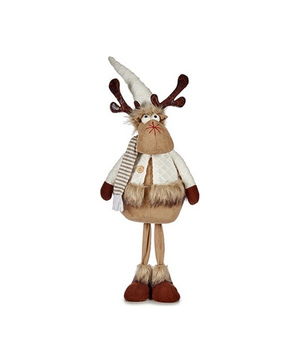 Christmas Reindeer Brown White 24 x 63 x 27 cm