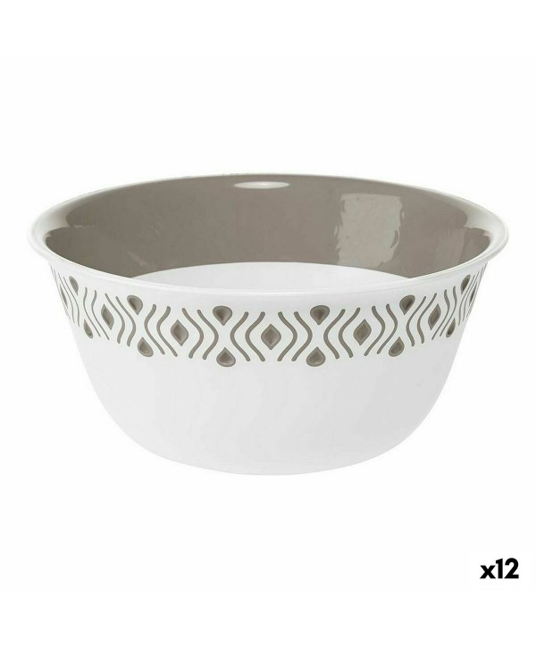 Schüssel für Vorspeisen Stefanplast Tosca Beige Kunststoff 19 x 9 x 19 cm (12 Stück)