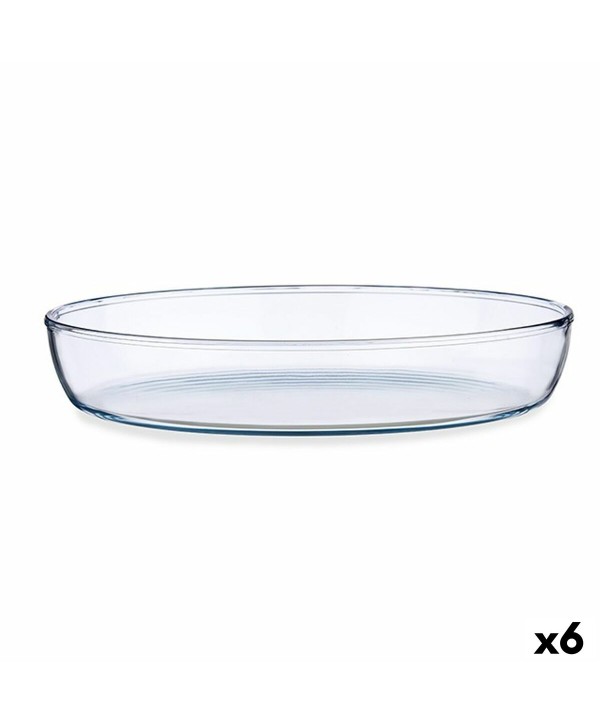 Serving Platter Pasabahce Borcam Oval 3,3 L (6 Units)