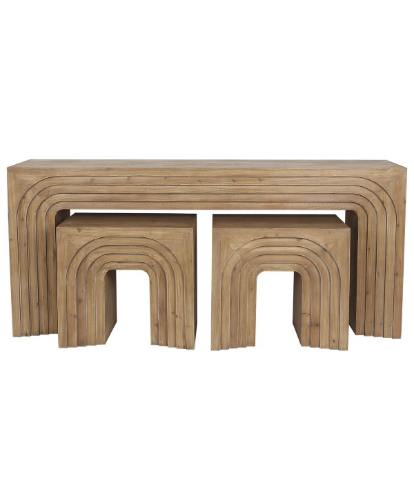 Möbel-Set-Set Home ESPRIT 180 x 40 x 80 cm (3 Stücke)