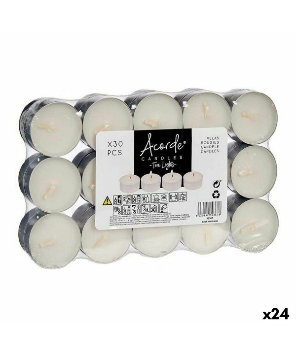 Candle Set Acorde 62368 Small (24 Units)